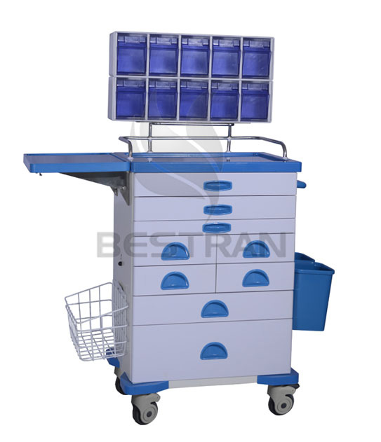 Steel Anesthesia Trolley