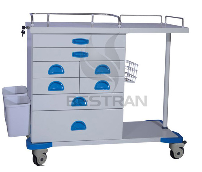 Steel Anesthesia Trolley