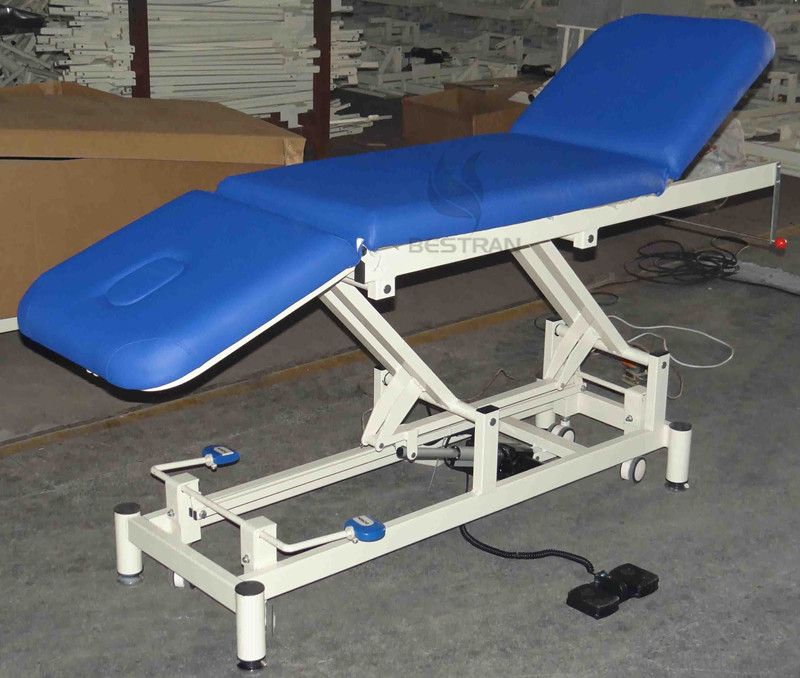 3-section electric examination table