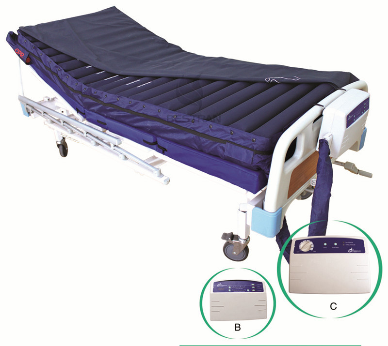 Alternating pressure air mattress