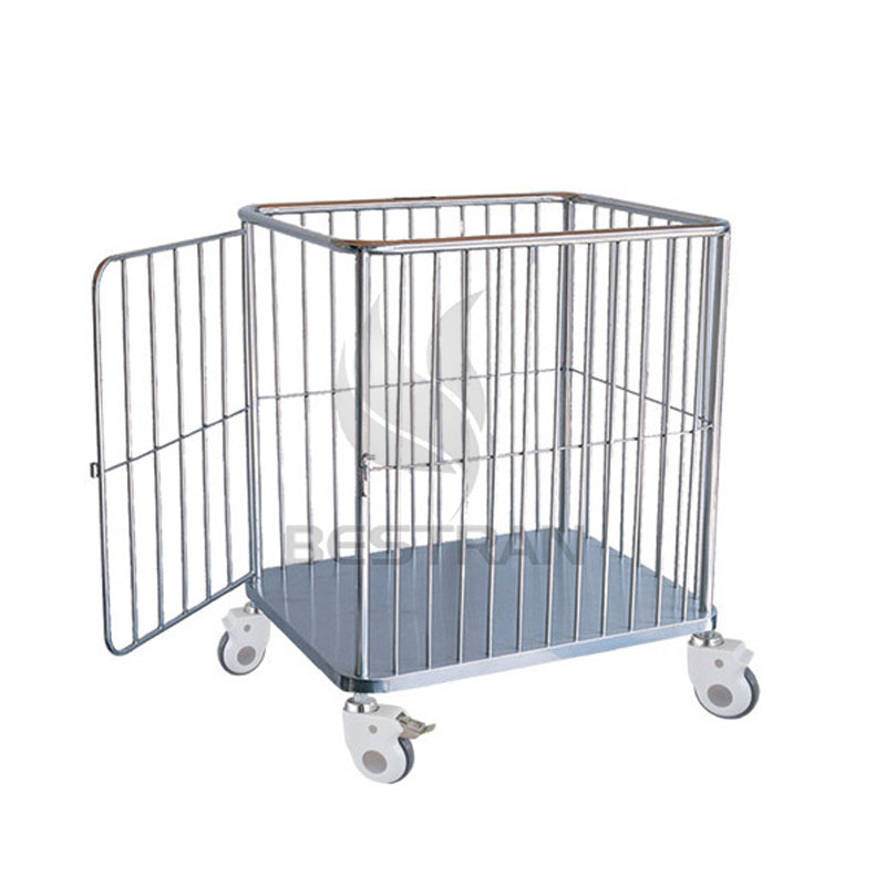 Trolley for dirty clothes