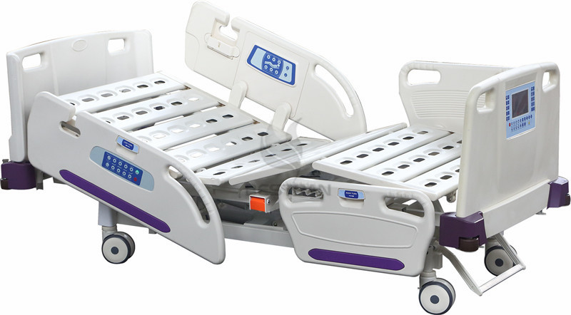 5-function electric icu bed