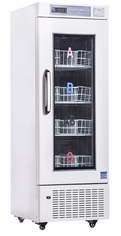 4°C blood bank refrigerator