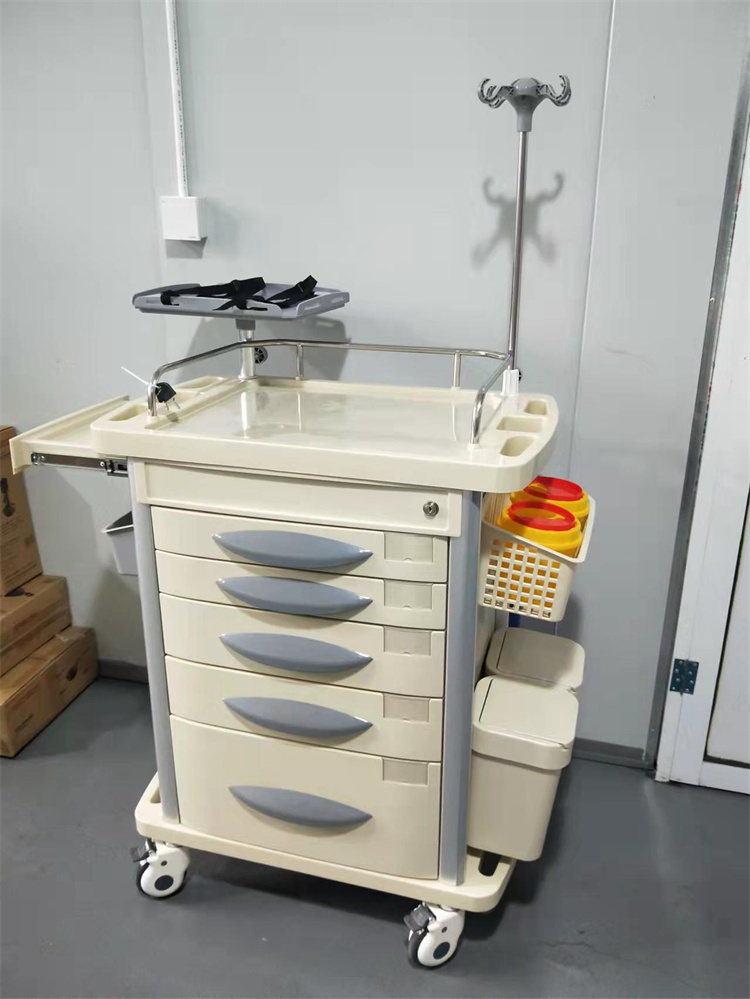 Hospital carsh Emergency Trolley 