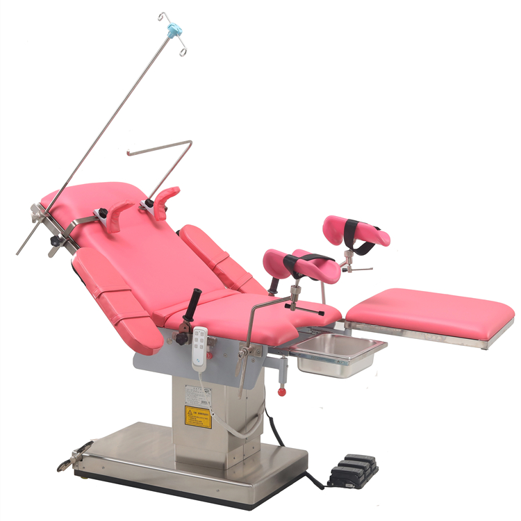 Electric obstetric delivery table