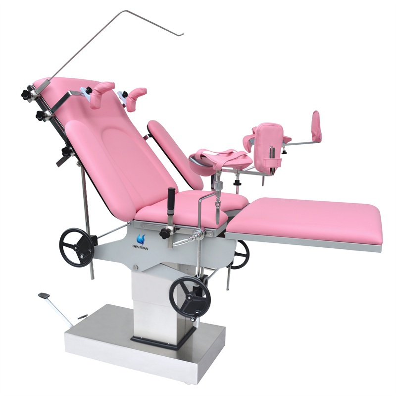 Hydraulic obstetric table