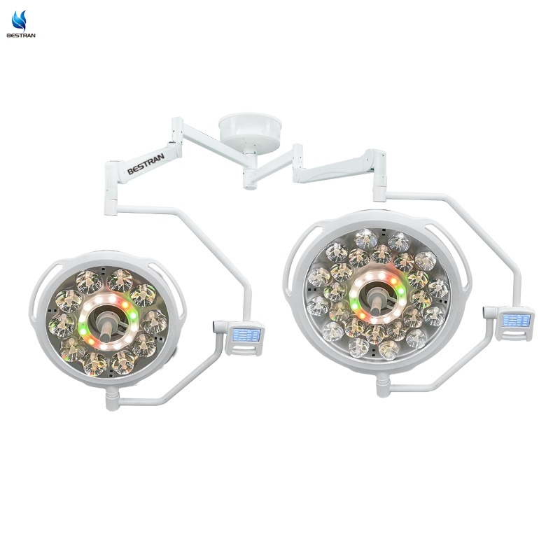 Lámpara quirúrgica LED de doble cúpula | Fabricante de lámparas quirúrgicas de techo | BESTRAN