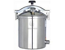 Portable pressure steam sterilizer   