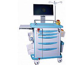 Luxurious All-in-one Wireless Nursing Computer Trolley