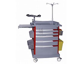 ABS Hospital emergency trolley