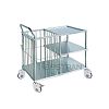 Trolley for dirty clothes