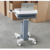 Laptop doctor workstation trolley