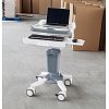 Laptop doctor workstation trolley