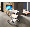 Doctor workstation computer trolley