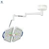 Lámpara quirúrgica LED de techo tipo domo individual con pantalla táctil, enfoque electrónico y compensación de color RGB.